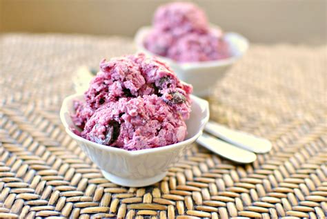 Ideal Para El Calor Prepara Este F Cil Helado De Yogurt Y Cerezas Fmdos