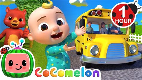 Wheels On The Bus Cocomelon Kids Cartoons And Nursery Rhymes