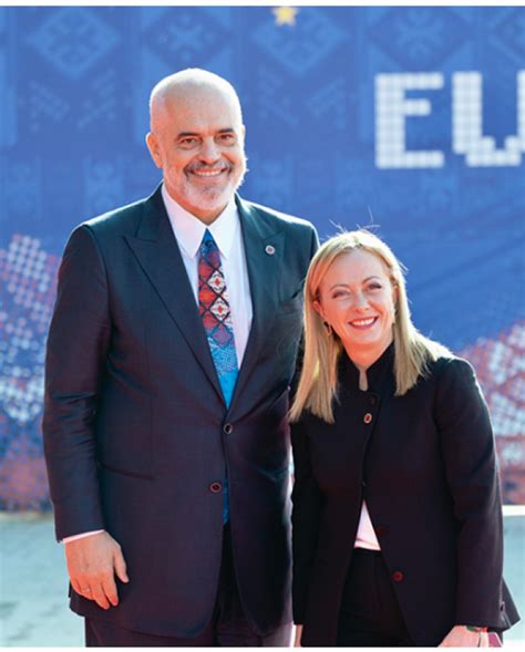 Edi Rama Meloni Dago Fotogallery