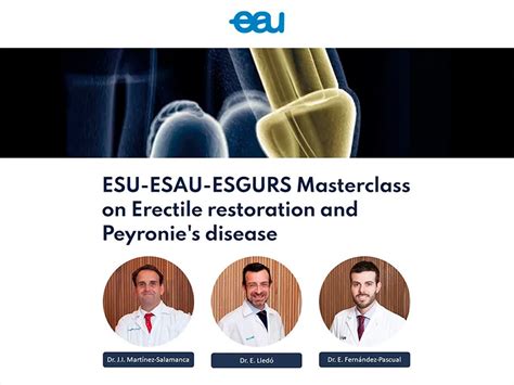 Masterclass En Restauración Eréctil Y Enfermedad De Peyronie Lyx