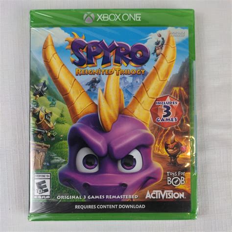 Spyro Reignited Trilogy Xbox One~spyro The Dragon Riptos Rage Year