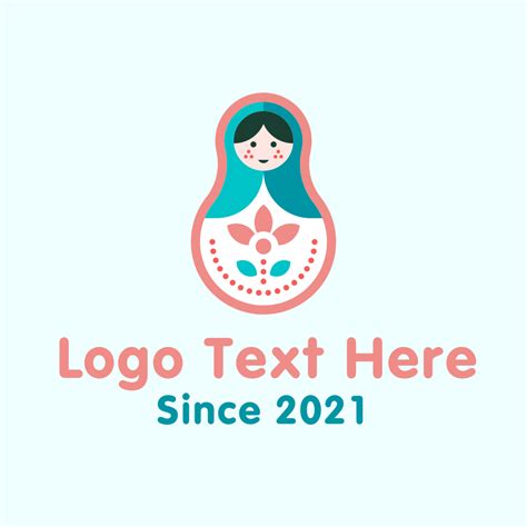 Baby Russian Doll Logo | BrandCrowd Logo Maker