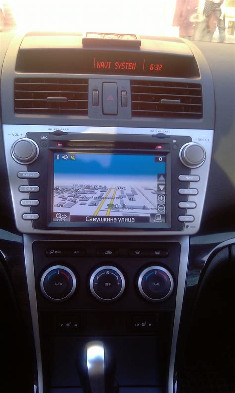 Смена родной магнитолки — Mazda 6 (2G) GH, 2 л, 2008 года | аксессуары ...