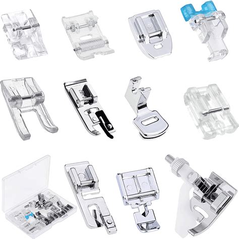 11 Pcs Multifunction Sewing Machine Presser Feet Set For Brother