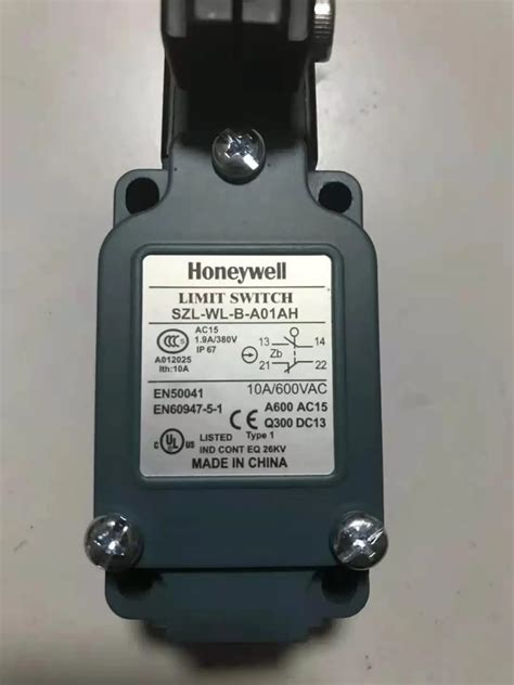 Honeywell Limit Switch Szl Wl B A Ah Ind Cont Eq Kv Made In China