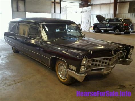 1967 Cadillac Fleetwood Hearse ⚰️ Hearse For Sale Archive