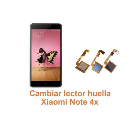 Cambiar Lector Huella Xiaomi Note X Reparaci N De M Vil