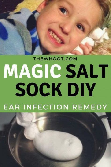 Magic Salt Sock For Ear Infections Video The Whoot Ear Infection Earache Remedies Home