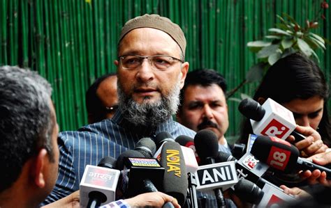 Aimim Chief And Mp Asaduddin Owaisi Addresses The Media