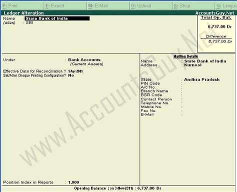 How To Create Single Or Multiple Ledgers In Tally ERP 9 AccountsGuy