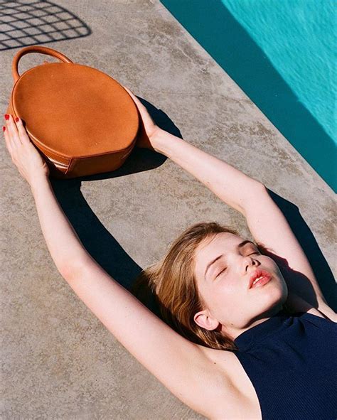 Classic Circle Bag In Cammello Mansur Gavriel