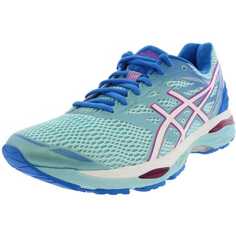 ASICS - Asics Women's Gel-Cumulus 18 Aqua Splash / White Pink Glow ...