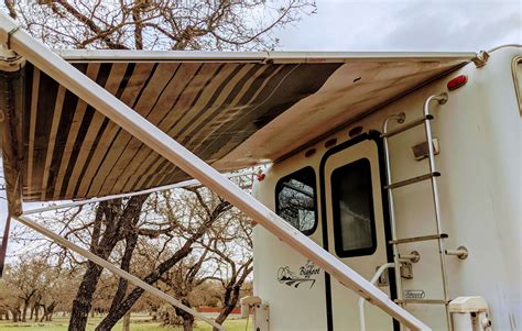 How to Easily DIY Repair an RV Awning - Mortons on the Move