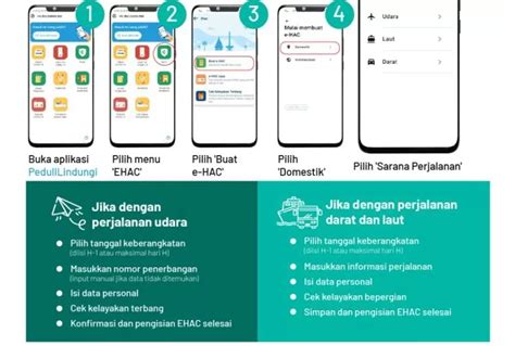 Panduan Isi E Hac Di Pedulilindungi Untuk Mudik Lebaran Akurat
