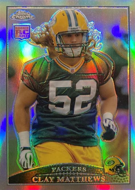 Clay Matthews Topps Chrome Tc Refractor Price Guide Sports