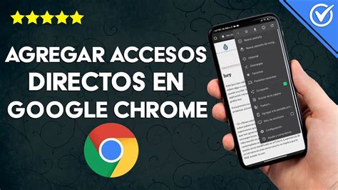 Cómo agregar accesos directos en GOOGLE CHROME Administrar