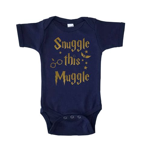 Snuggle This Muggle Harry Potter Bodysuit Harry Potter Gift