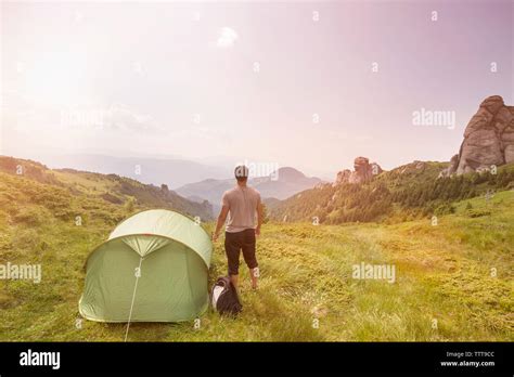 Standing Tent Hi Res Stock Photography And Images Alamy