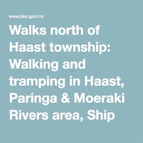 Walks North Of Haast Township Walking And Tramping In Haast Paringa