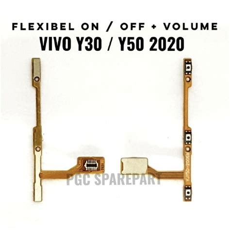 Jual Original Flexible Konektor Volume Power On Off Vivo Y30 Y50 2020