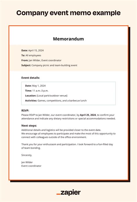 How To Write A Memo With Templates And Examples Zapier