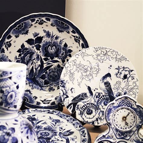 The famous blue white pottery from the 16th century. Royal Delft has embraced the craft of ...