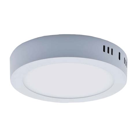 Spot Led Tip Plafoniera Aplicat Rotund Alb W K Ip