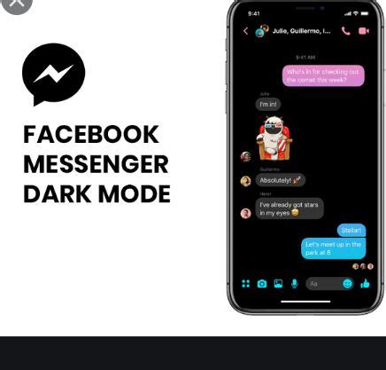 Facebook Messenger Dark Mode | How to Enable Dark Mode on Facebook ...