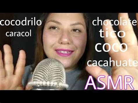 Asmr En Espa Ol L Palabras Detonantes Susurradas