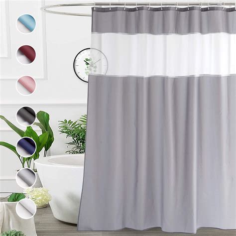 Ufriday Stall Shower Curtain X Inches Small Gray Polyester