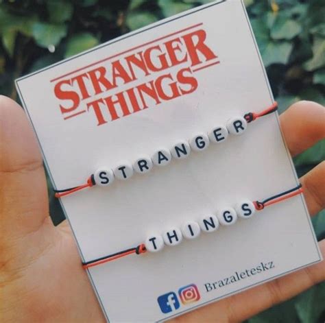 Pin By Jacky Mendoza Hito On Pulseras Tela Stranger Things Jewelry