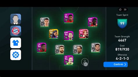 Half Squad Under Bad Condition Pes 2020 Mobile 6 Youtube