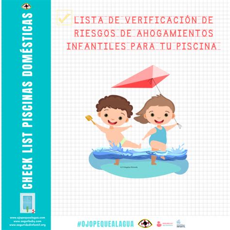 Check list de seguridad infantil para piscinas domésticas