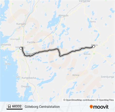 60332 Route Schedules Stops Maps Göteborg Centralstation Updated