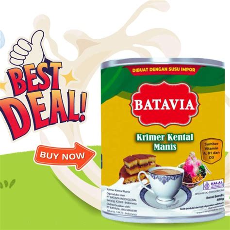 Susu Kental Manis Krimer Batavia Gr Lazada Indonesia