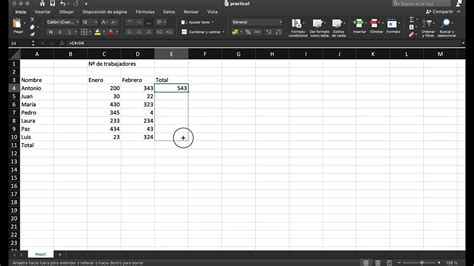 Tic 4º Eso Excel Práctica 1 Youtube