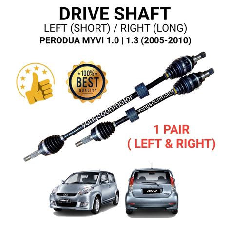 NTN DRIVE SHAFT PERODUA MYVI 1 0 1 3 2005 2010 Shopee Malaysia