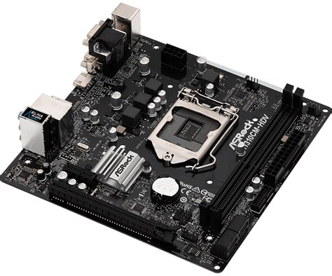 Bo mạch chủ Asrock H310CM HDV Chipset Intel H310 Socket 1151 2 x