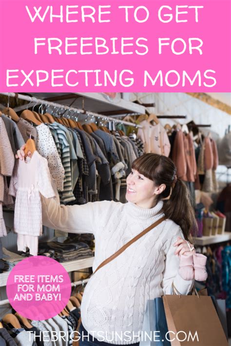 Where To Get Freebies For Expecting Moms The Bright Sunshine