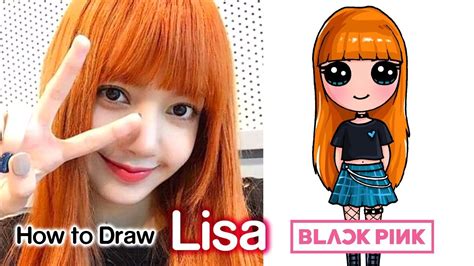 blackpink cartoon drawing easy - southwoodacademyofthearts