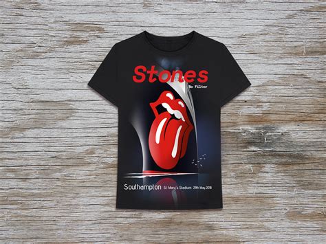 The Rolling Stones Official Tour Poster Southampton On Behance