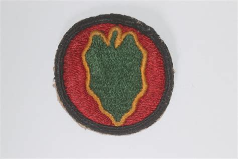 Original Ww Us Army Th Infantry Division Cloth Shoulder Patch Used