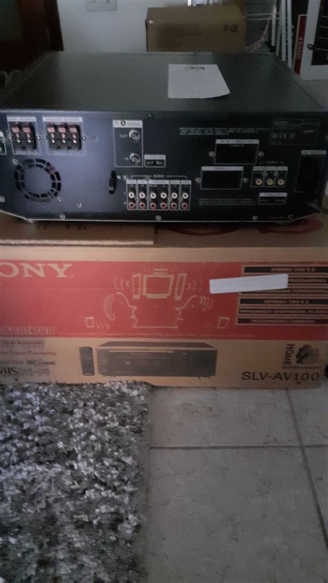 Amplificador Sony Slv Av Mafamude E Vilar Do Para So Olx Portugal