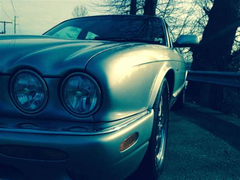 1998 Meteorite Silver Metallic Jaguar XJR Supercharged