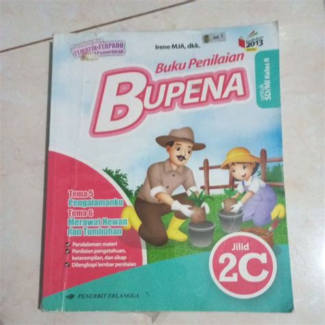 Jual BUKU Bekas BUPENA SD MI Kelas 2 A B C D Shopee Indonesia