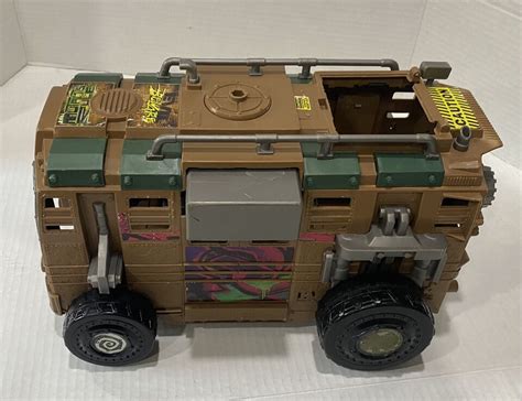 Teenage Mutant Ninja Turtles 2012 Shellraiser Assault Van TMNT Used EBay