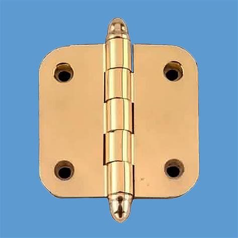 Solid Brass Cabinet Hinge Radius Helmettip 2