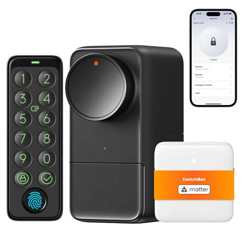 Buy Switchbotwifi Smart Lock Pro With Touchscreen Keypad Fingerprint