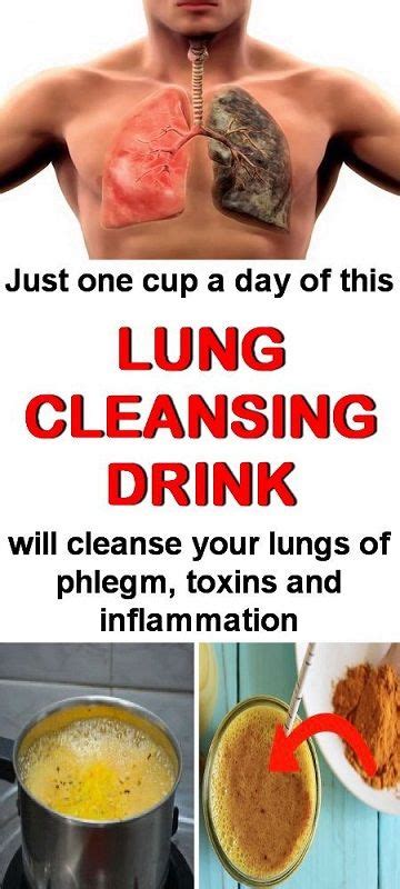 Wow Amazing Just One Cup A Day Of This Will Cleanse Your Lungs Of Phlegm Toxins