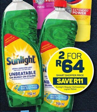 Sunlight Regular Dishwashing Liquid Ml Offer At Pick N Pay